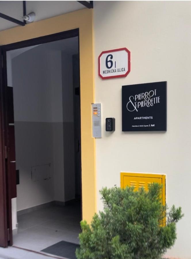Appartamento Pierrot & Pierrette Mesnicka Zagabria Esterno foto